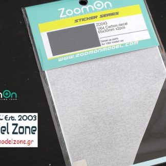CARBON DECALS  1/64  65mmx60mm x2pcs  ZD043