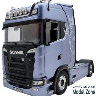 NZG - SCANIA S-730 V8 4x2 1/18  FICTION BLUE  1019/22