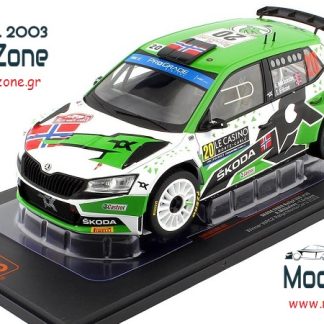 IXO - SKODA FABIA RALLY2 EVO 2022 #20 WINNER WRC2 RALLYE MONTE CARLO  1/18