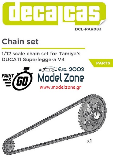 DUCATI CHAIN SET – SUPERLEGGERA V4 1/12  DCL-PAR083