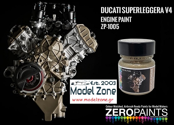 DUCATI V4 SUPERLEGGERA – ENGINE BRONZE / GOLD  30ml  ZP-1005