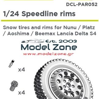 SPEEDLINE SNOW WHEELS SET - LANCIA DELTA S4 DCL-PAR052 1/24