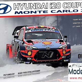 HYUNDAI i20 COUPE WRC 2020 - MONTE CARLO  1/24  BEL-021
