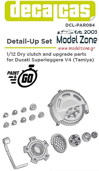 DUCATI V4 SUPERLEGGERA – DRY CLUTCH + UPGRADE PARTS  1/12  DCL-PAR084