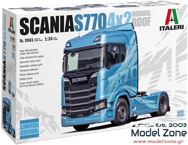 SCANIA S770 4×2 NORMAL ROOF 1/24  3961