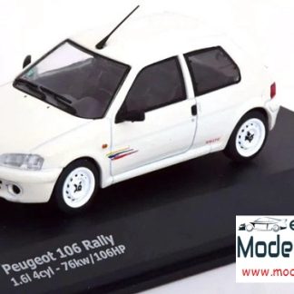 SOLIDO - PEUGEOT 106 RALLY PH.2 WHITE  1/43  S4312101