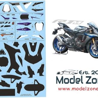 HOBBY DESIGN - YAMAHA YZF-R1M DECALS + CARBON  1/12  HD04-0163