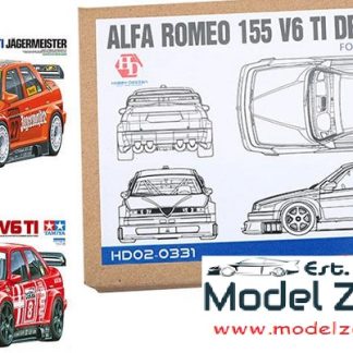 HOBBY DESIGN - ALFA ROMEO 155 V6 TI  DETAIL UP SET  1/24  HD02-0331