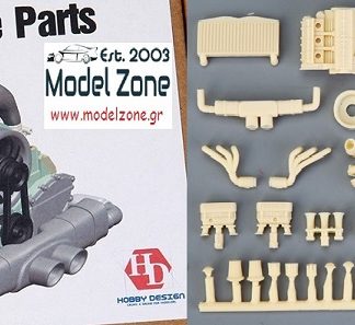 HOBBY DESIGN - PORSCHE 911 FULL ENGINE KIT  1/24  HD03-0656