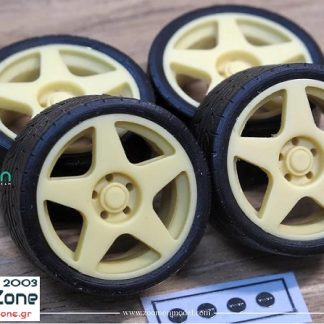 FIFTEEN-52 TARMAC RIM+TYRE SET 19" 1/24 ZR051-19