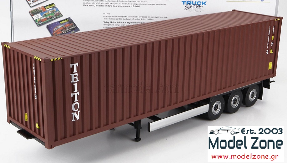 SOLIDO – CONTAINER TRAILER  1/24  S2400501