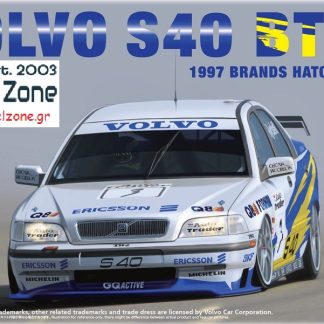 VOLVO S40 BTCC – BRANDS HATCH WINNER 1997  1/24  PN24034