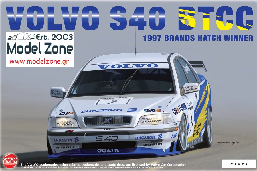 VOLVO S40 BTCC – BRANDS HATCH WINNER 1997  1/24  PN24034