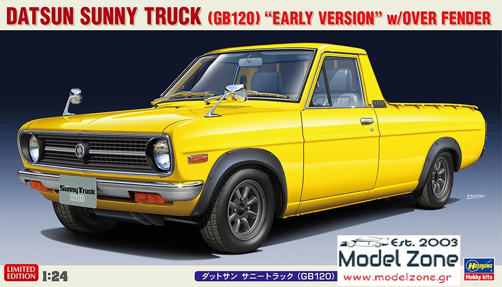 DATSUN SUNNY TRUCK GB120 w/OVER FENDERS  1/24  20641