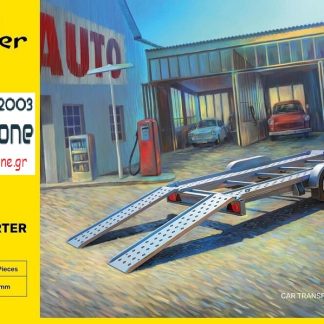 CAR TRANSPORTER TRAILER  1/24  80774