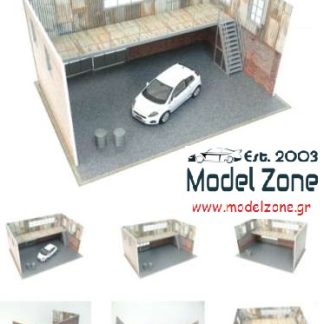 TWO FLOOR AUTO GARAGE DIORAMA  1/24  DTP2446
