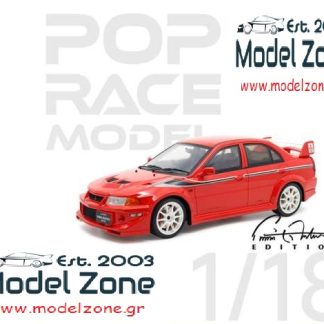 POP RACE - MITSUBISHI LANCER EVO 6.5 TOMMI MAKINEN EDITION 1/18 PR18-EV65-RDO1