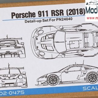 HOBBY DESIGN - PORSCHE 911 RSR 2018 DETAIL UP SET 1/24 HD02-0475