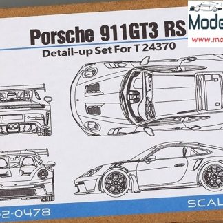 HOBBY DESIGN - PORSCHE 911 GT3 RS DETAIL UP SET  1/24  HD02-0478