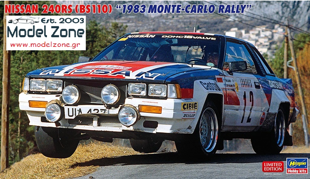 NISSAN 240RS – BS110 – MONTE CARLO RALLY 1983  1/24  20727