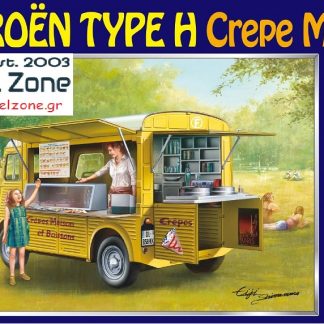 CITROEN H - CREPE MOBILE + FIGURES 1/24 25013