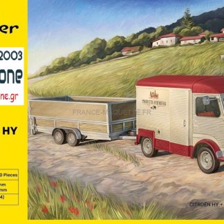 CITROEN HY + GOODS TRAILER 1/24 50331