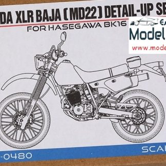 HOBBY DESIGN - HONDA XLR BAJA (MD22) - Detail-Up Set (Hasegawa BK16 Kit)  1/12  HD02-0480