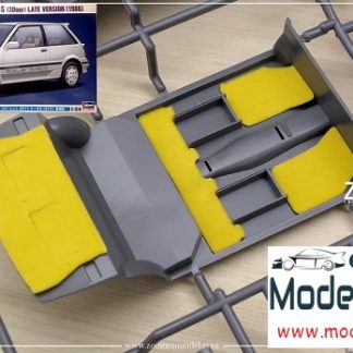 CARPET SET DARK GREEN - TOYOTA STARLET EP71  1/24  ZC011